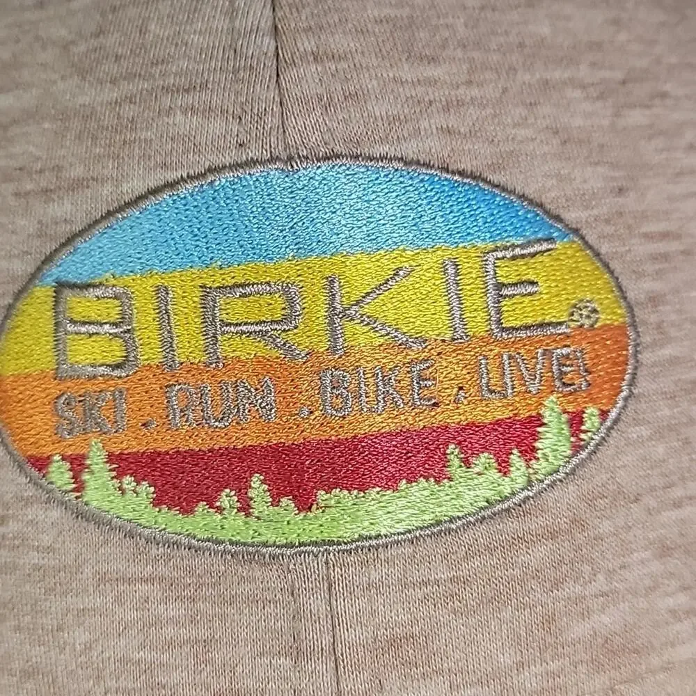 Birkie Tan American Birkebeiner Adjustable Hat